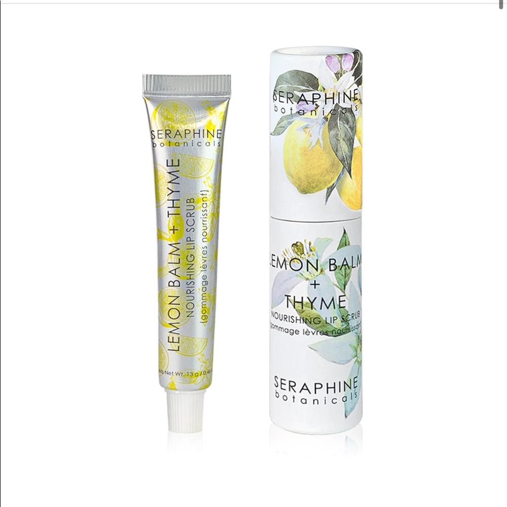Seraphine Botanicals Lemon Balm & Thyme Lip Scrub